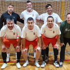 Formación del equipo Veteranos del Cúa, campeón de la Liga Veteranos de Ponferrada. DL