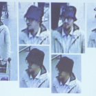 Imágenes de Abrini captadas por las cámaras de seguridad.