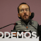 El secretario de Organización de Podemos, Pablo Echenique. ZIPI
