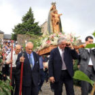 La Virgen de la Peña fue procesionada por los vecinos de Congosto.