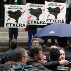 Una reciente manifestación en apoyo de los presos de ETA.