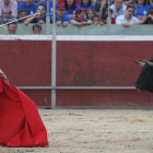 Imagen de archivo del diestro Víctor Janeiro en la corrida celebrada en Villamorico en el año 2008 donde el diestro cortó las dos orejas.