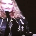 Los asistentes al concierto de Madonna en el Madison Square Garden rieron a carcajadas la propuesta electoral de la reina del pop.