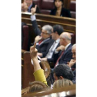 Los portavoces señalan el voto a sus diputados.