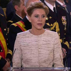 La ministra de Defensa, María Dolores de Cospedal, ha afirmado hoy que no hay particularismo capaz de quebrar la vocación de España.