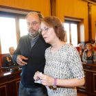 Avelino Fierro y Marta Sanz, pregoneros de la feria.