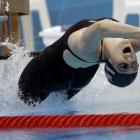 Missy Franklin, durante los Juegos de Londres del 2012.