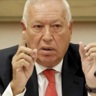 El ministro de Asuntos Exteriores, José Manuel García Margallo, en una reciente comparecencia en comisión.