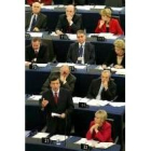 Durao Barrosos se dirige a la eurocámara