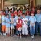Participantes en el Torneo Social de Ajedrez recientemente disputado en La Bañeza