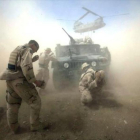 Soldados americanos en Afganistán, durante una operación realizada en el 2004. /