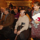 Isabel Carrasco, en el momento de llegar a la reunión con los alcaldes afectados por el apagón.