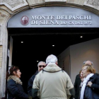 Oficina del Monte Dei Paschi en Roma.