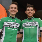 Pablo y Miguel Ángel, dos hermanos con el mismo maillot. CAJA RURAL