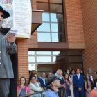 Cesáreo Álvarez ofreció ayer un peculiar pregón de fiestas que fue muy aplaudido por el numeroso público presente. MEDINA