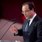 El presidente francés, François Hollande, estaba ayer de viaje en Addis Abeba.