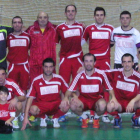 Formación del equipo del Bar La Tizona que disputa la competición de la Asolefusa.