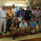 Foto de familia de los participantes el pasado fin de semana en el torneo disputado en el León Club de Golf