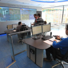 Instalaciones de la zona de control de la Ciuden en la localidad de Cubillos del Sil.