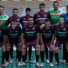 Formación del equipo del Cistierna FS que milita en la Tercera División de fútbol sala. MODESTO