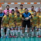 Formación del Mármoles Plácido/Villaquilambre Futsal que milita en Tercera División DL