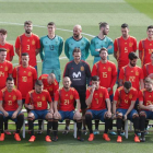 Foto oficial de la selección española, que estrena nueva equipación. ZIPI
