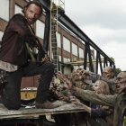 Andrew Lincoln, en el papel de Rick Grimes, protagonista de The walking dead