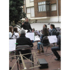 La banda de la Escuela de Música de La Robla.
