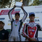 El podium de la antepenúltima prueba del Campeonato de España