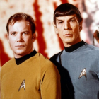 El capitán Kirk (William Shatner), y el doctor Spock (Leonard Nimoy), pilares de la serie original de la franquicia 'Star Trek'.