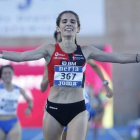 Marta García dio una lección de calidad en los 5.000 metros... con medalla de oro incluida. RFEA/MIGUÉLEZ