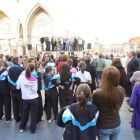Escolares protagonizaron un festival de canciones.
