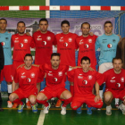 Formación de la selección de León que venció en Salamanca.