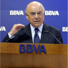 El presidente de BBVA, Francisco González.
