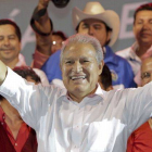 Salvador Sánchez Cerén, del FMLN, se ha proclamado vencedor de las presidenciales de El Salvador.