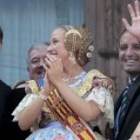 Mientras hombres fuertes de su partido se posicionaban Rajoy acudía a la fiestas de Valencia