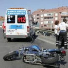 Los motoristas están implicados en buena parte de los accidentes