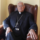 David Arias, en el obispado de León. JESÚS F. SALVADORES