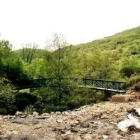 El puente de Vasallán ha cambiado su originaria madera por el acero