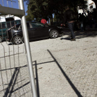 Lugar donde estaba aparcado el coche.