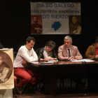 Imagen de archivo de un acto de la Mesa del Gallego del Bierzo en Villafranca. L. DE LA MATA