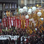 Una de las manifestaciones que ha habido en España en contra de la reforma de las pensiones.