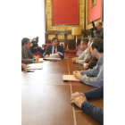 Puente se reunió con los representantes de los trabajadores. D. D. M.