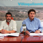 Manuel Mitadiel y Manuel García, en una rueda de prensa.