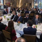 El rey, durante su discurso en el acto conmemorativo del 125 aniversario del Diario de Burgos. M.A.V.