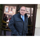 El expresidente de la CEOE Gerardo Diaz Ferran sale de declarar en la Audiencia Nacional por el caso Marsans, en 2012.