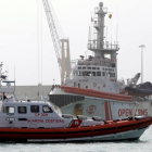 El barco de Proactiva Open Arms a su llegada al puerto siciliano de Pozzallo, el 17 de marzo.