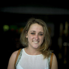 Miriam Serres, empleada con contrato temporal en la restauración.