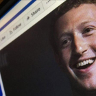 Imagen de Zuckerberg en una página de Facebook, tomada en Moscú el 22 de marzo.