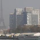 París bajo la contaminación, en marzo del 2014.